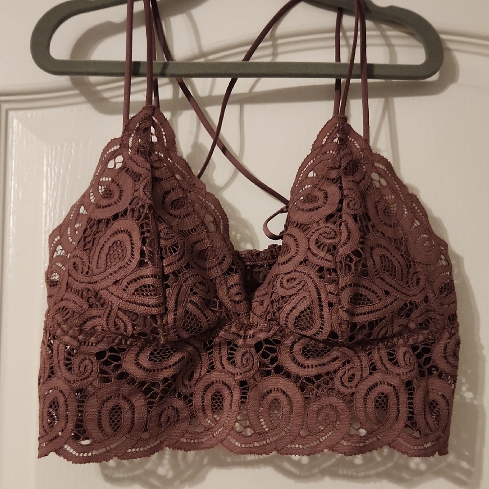 PINK Lace Style Bralette